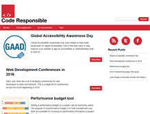 Tablet Screenshot of coderesponsible.com
